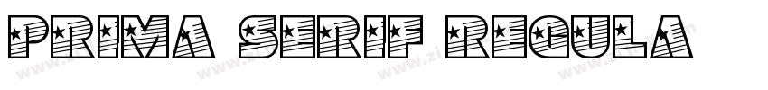 Prima Serif Regula字体转换